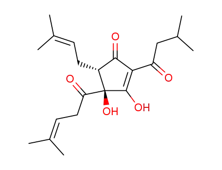 Molecular Structure of 467-72-1 (TRANS-ISOHUMULONE)