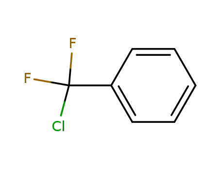 Molecular Structure of 349-50-8 ((CHLORODIFLUOROMETHYL)BENZENE)