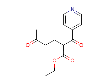 4-Pyridinepropanoicacid, b-oxo-a-(3-oxobutyl)-, ethyl ester
