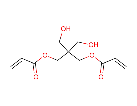 Molecular Structure of 85614-76-2 (2,2-Bis(hydroxymethyl)-1,3-propanediyl diacrylate)