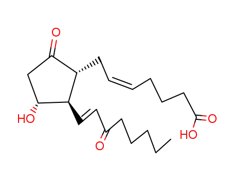 Molecular Structure of 26441-05-4 (15-KETO PROSTAGLANDIN E2)