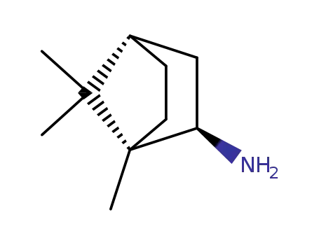 Molecular Structure of 37606-04-5 (N-(R)-(+)-bornylamine)