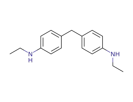Molecular Structure of 843-29-8 (Benzenamine, 4,4'-methylenebis[N-ethyl-)