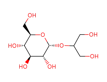 Molecular Structure of 22160-26-5 (glucosylglycerol)