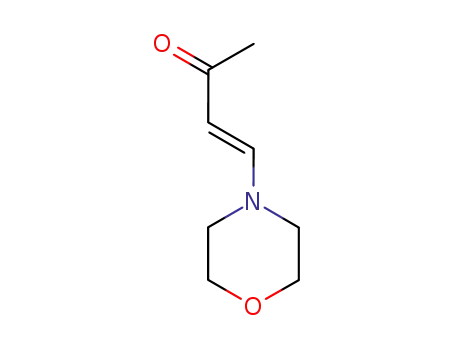 Molecular Structure of 6051-55-4 (4-(morpholin-4-yl)but-3-en-2-one)