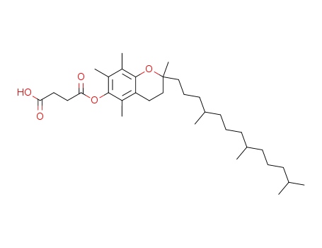 Molecular Structure of 17407-37-3 (DL-ALPHA-TOCOPHEROL HYDROGEN SUCCINATE)