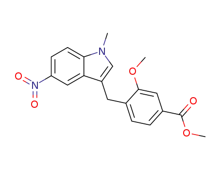 Molecular Structure of 107754-15-4 (Methyl-Benzoate,Zafirlukast,)
