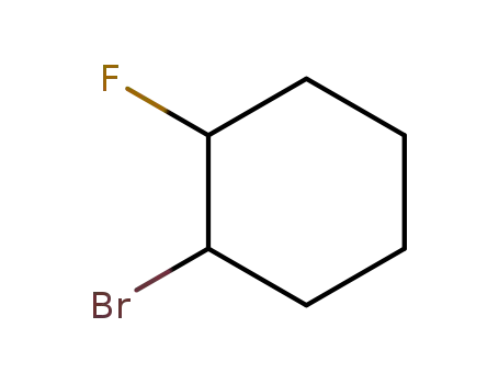 Molecular Structure of 656-57-5 (1-Bromo-2-fluorocyclohexane)