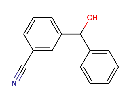 Benzonitrile, 3-(hydroxyphenylmethyl)-