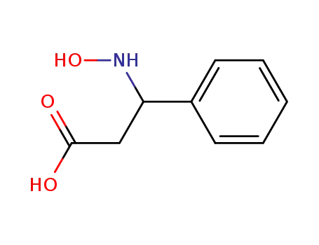 Molecular Structure of 6320-08-7 (3-(hydroxyamino)-3-phenylpropanoic acid)