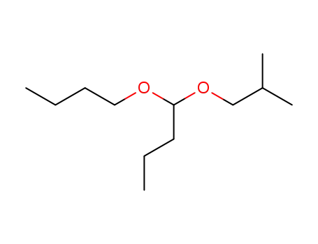 Molecular Structure of 20266-12-0 (1-butoxy-1-isobutoxy butane)