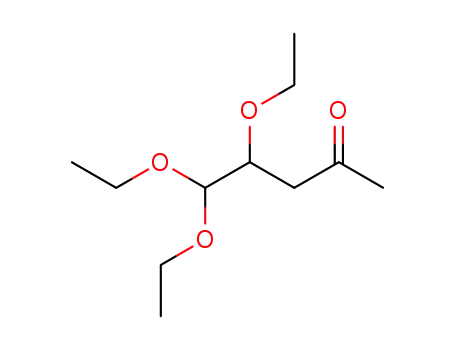 Molecular Structure of 1446756-00-8 (4,5,5-triethoxypentan-2-one)