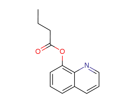Molecular Structure of 27037-37-2 (8-(butyryloxy)quinoline)