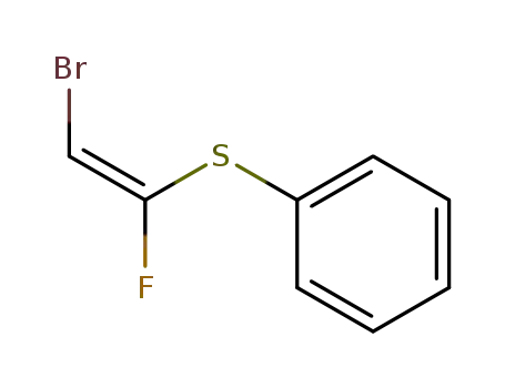 Benzene, [(2-bromo-1-fluoroethenyl)thio]-, (Z)-