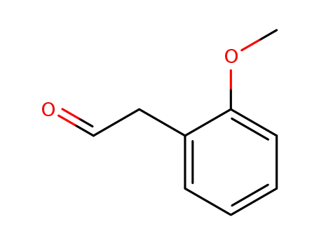 Molecular Structure of 33567-59-8 ((2-Methoxyphenyl)acetaldehyde)
