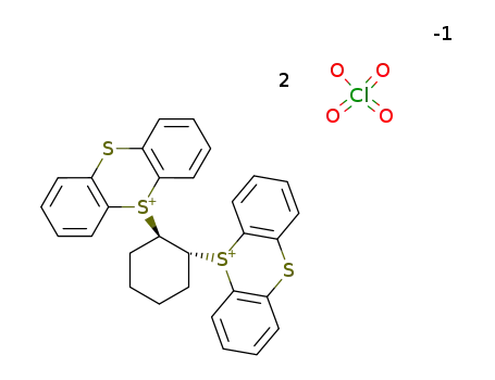 1,2-bis(5-thianthreniumyl)cyclohexane diperchlorate