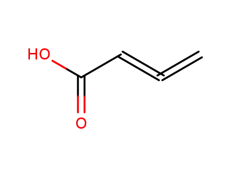 Molecular Structure of 5732-10-5 (Allenecarboxylic acid)