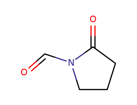 Molecular Structure of 40321-44-6 (2-oxopyrrolidine-1-carbaldehyde)