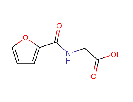 Molecular Structure of 5657-19-2 (N-(2-FUROYL)GLYCINE)