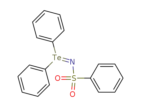 Molecular Structure of 71150-48-6 (N-phenylsulfonyl-Te,Te-diphenyltellurimide)