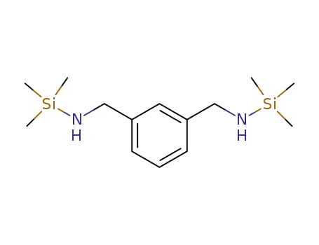 Molecular Structure of 54731-28-1 (Trimethylsilanyl-{3-[(trimethylsilanyl-amino)-methyl]-benzyl}-amine)