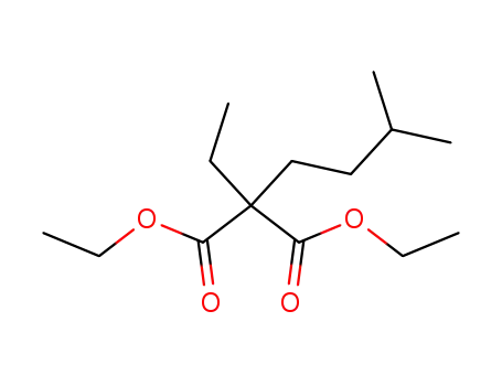 Molecular Structure of 77-24-7 (Diethyl ethyl(isoamyl)malonate)