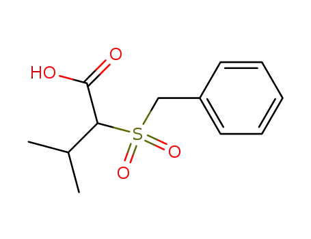 Molecular Structure of 84229-01-6 (3-Methyl-2-phenylmethanesulfonyl-butyric acid)