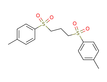 Molecular Structure of 40230-73-7 (Benzene, 1,1'-[1,3-propanediylbis(sulfonyl)]bis[4-methyl-)