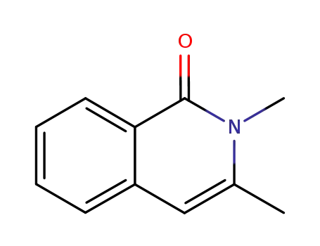 Molecular Structure of 7114-78-5 (2,3-Dimethyl-1(2H)-isoquinolone)