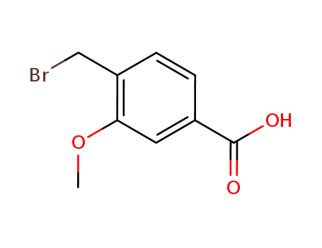 118684-13-2 Benzoic acid, 4-(bromomethyl)-3-methoxy-