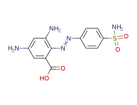Benzoic acid,3,5-diamino-2-[2-[4-(aminosulfonyl)phenyl]diazenyl]-