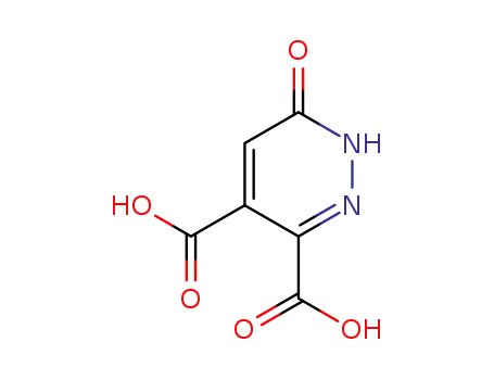 Molecular Structure of 867130-51-6 (6-oxo-1,6-dihydro-pyridazine-3,4-dicarboxylic acid)