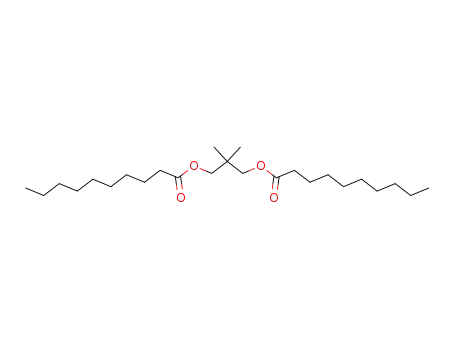 Molecular Structure of 27841-06-1 (2,2-dimethyl-1,3-propanediyl didecanoate)