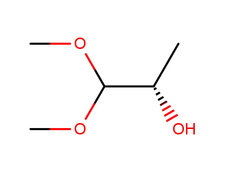 Molecular Structure of 96503-30-9 ((R)-2-HYDROXY-PROPIONALDEHYDE DIMETHOXYACETAL)