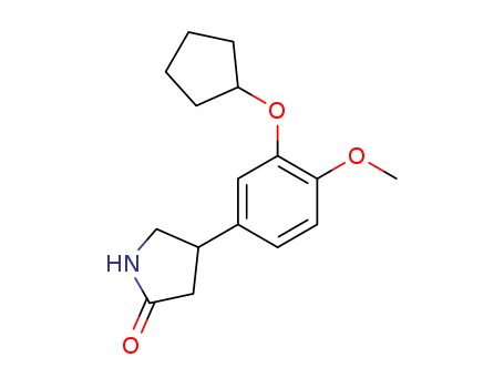2-Pyrrolidinone,4-[3-(cyclopentyloxy)-4-Methoxyphenyl]-