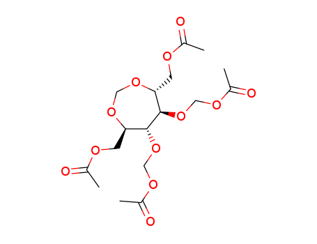 [5,6-bis(acetyloxymethoxy)-7-(acetyloxymethyl)-1,3-dioxepan-4-yl]methy l acetate