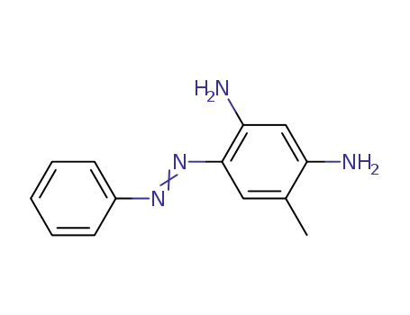 Molecular Structure of 5042-54-6 (5-(phenylazo)toluene-2,4-diamine)