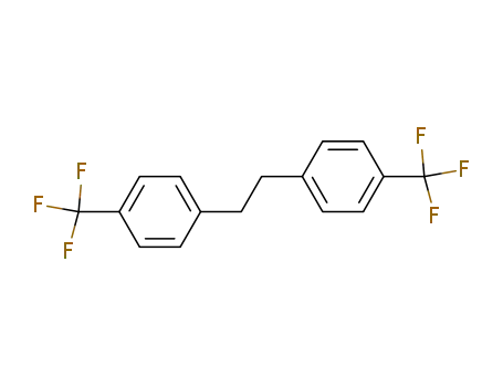 Molecular Structure of 42134-71-4 (1,2-[BIS-(4-TRIFLUOROMETHYL)PHENYL]ETHANE 97)