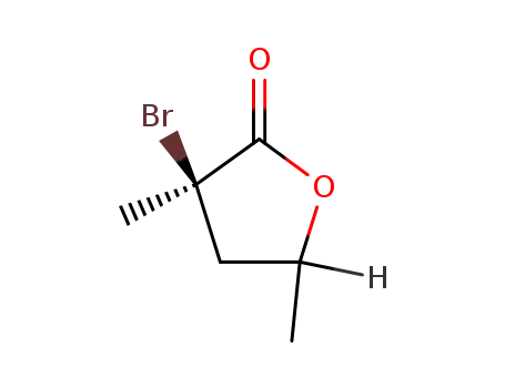Molecular Structure of 41788-51-6 (trans-3-bromodihydro-3,5-dimethylfuran-2(3H)-one)