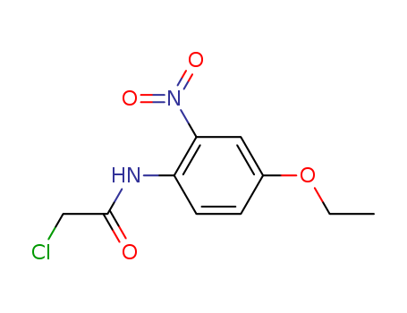 chloro-acetic acid-(4-ethoxy-2-nitro-anilide)