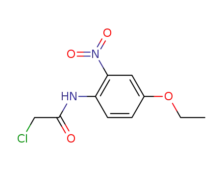 Molecular Structure of 380195-34-6 (chloro-acetic acid-(4-ethoxy-2-nitro-anilide))