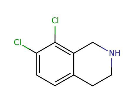 61563-24-4,Isoquinoline, 7,9-dichloro-1,2,3,4-tetrahydro-,7,8-Dichloro-1,2,3,4-tetrahydroisoquinoline;1yz3;7,8-Dichlor-1,2,3,4-tetrahydroisochinolin;SK&SKA;