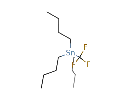 Molecular Structure of 135039-77-9 (TRIBUTYL(TRIFLUOROMETHYL)STANNANE)
