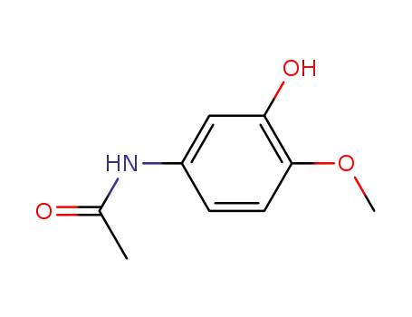 Molecular Structure of 3251-57-8 (Acetamide, N-(3-hydroxy-4-methoxyphenyl)-)