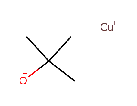 Molecular Structure of 35342-67-7 (2-Propanol, 2-methyl-, copper(1+) salt)