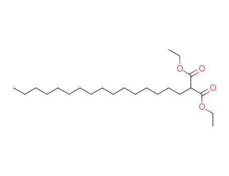 41433-81-2,DIETHYL N-HEXADECYLMALONATE,Hexadecylmalonsauerediethylester;Propanedioic acid, hexadecyl-, diethyl ester;Diethyl hexadecylmalonate;EINECS 255-364-5;Diethyl 2-hexadecylmalonate;hexadecyl-malonic acid diethyl ester;diethyl 2-cetylmalonate;hexadecyl-propanedioic acid,diethyl ester;Hexadecyl-malonsaeure-diaethylester;