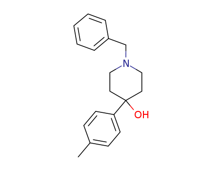 4-Piperidinol, 4-(4-methylphenyl)-1-(phenylmethyl)-;