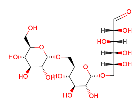 6-O-(6-O-β-D-Glucopyranosyl-β-D-glucopyranosyl)-D-glucose