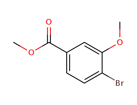 Molecular Structure of 17100-63-9 (METHYL 4-BROMO-3-METHOXYBENZOATE)