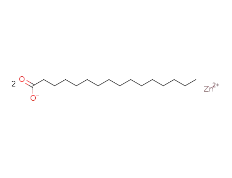 Molecular Structure of 4991-47-3 (ZINC PALMITATE)